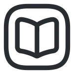 Book Square SVG Icon
